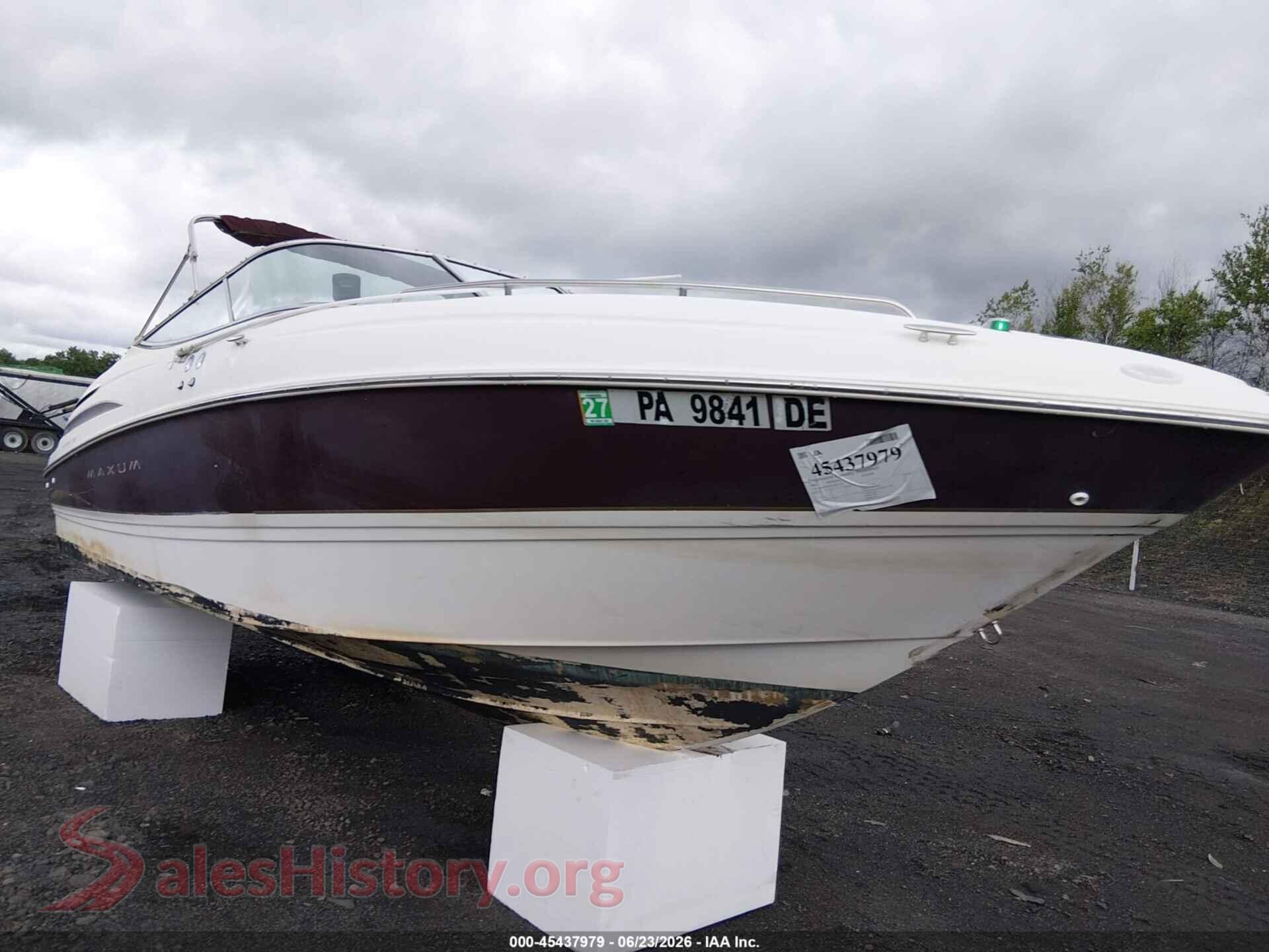 2002 MAXUM 23' — VIN 00000MXPB12MCD202