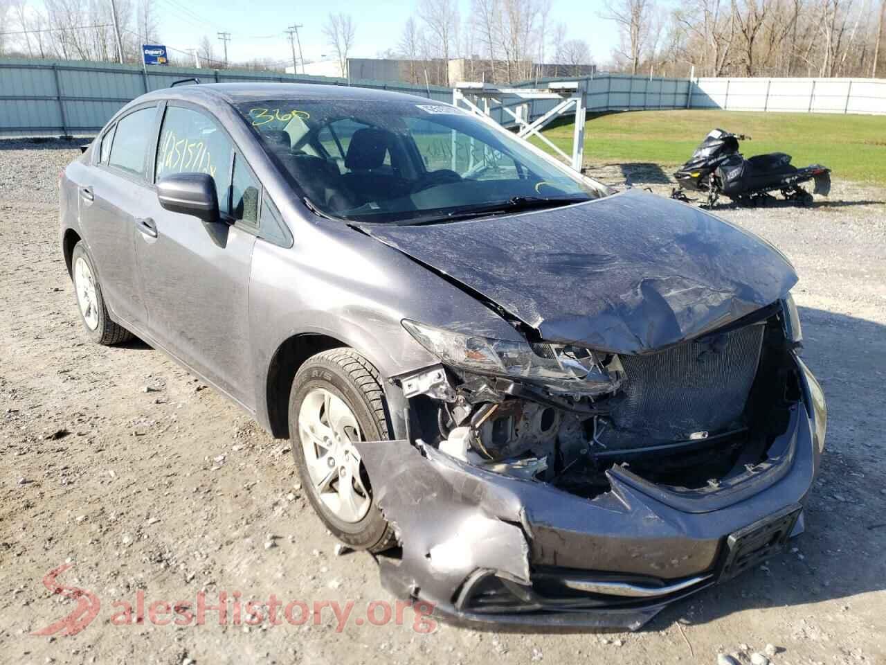 2015 HONDA CIVIC — VIN 19XFB2F51FE215034