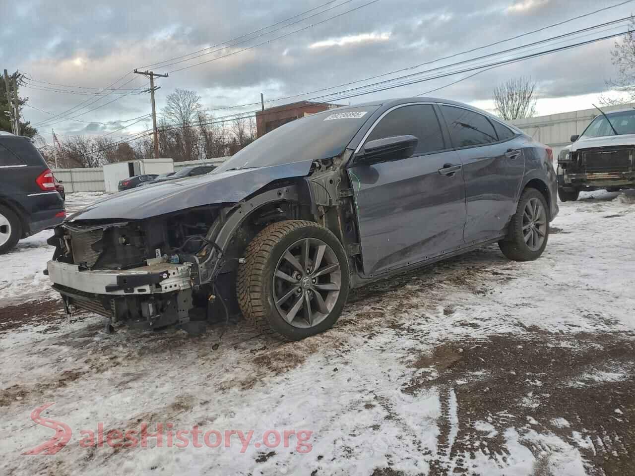 2019 HONDA CIVIC — VIN 19XFC1F34KE210443