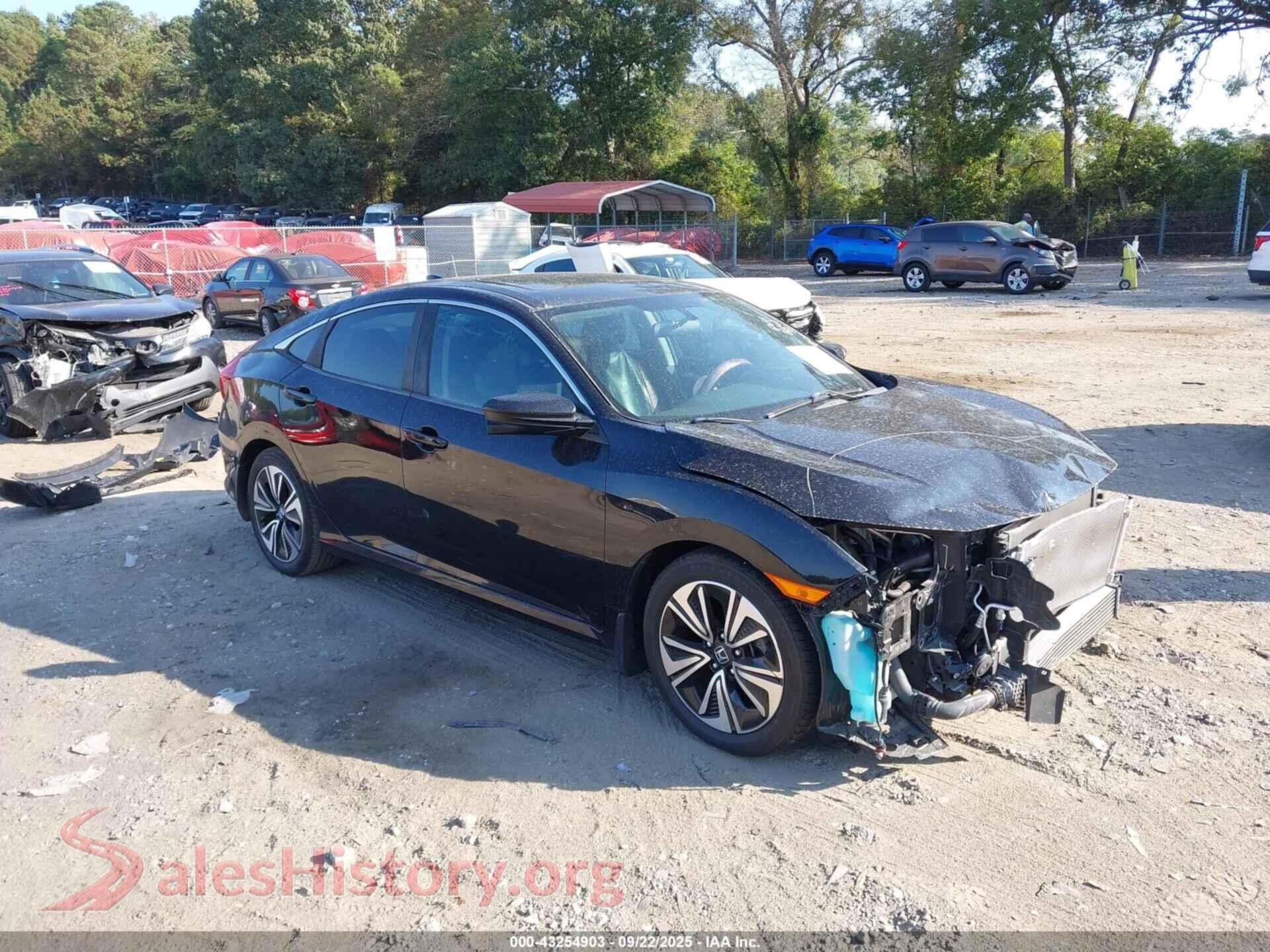 2016 HONDA CIVIC — VIN 19XFC1F38GE018241