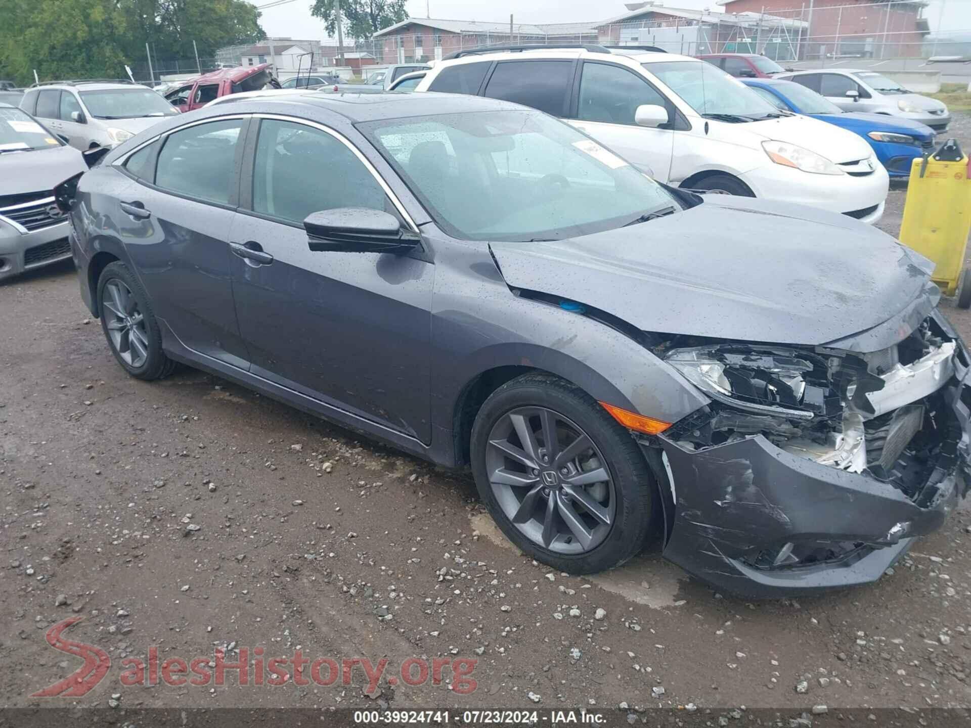 2021 HONDA CIVIC — VIN 19XFC1F39ME009026