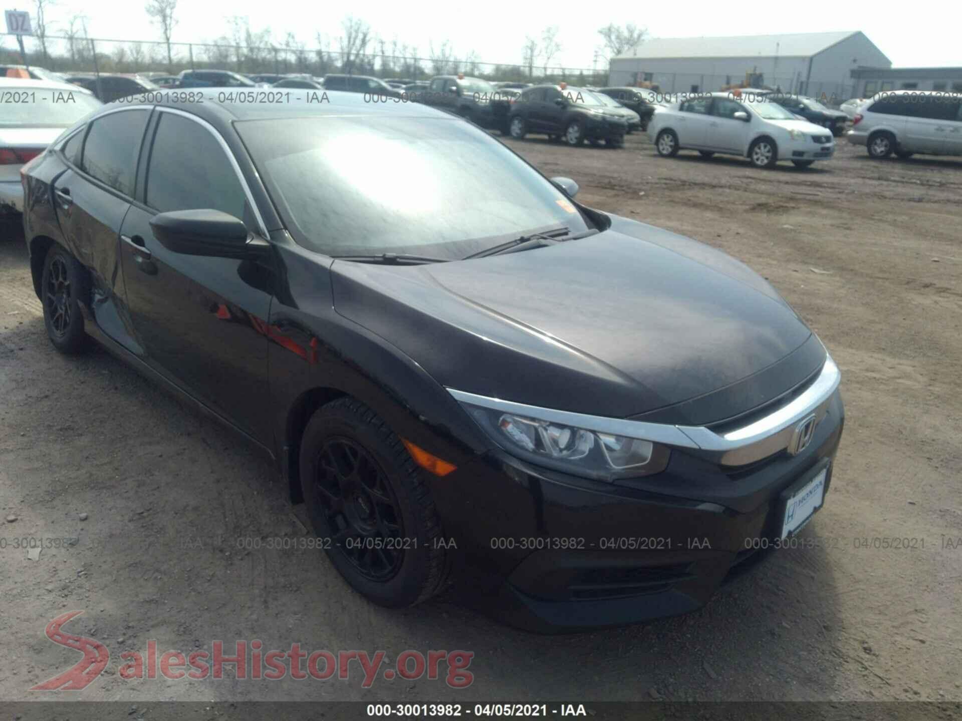 2017 HONDA CIVIC SEDAN — VIN 19XFC2F51HE001113