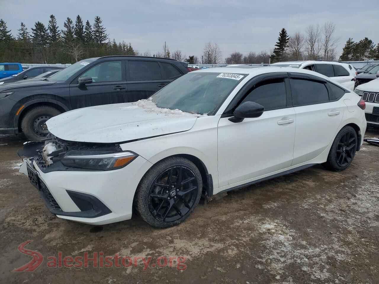 2022 HONDA CIVIC — VIN 19XFL1G81NE402160