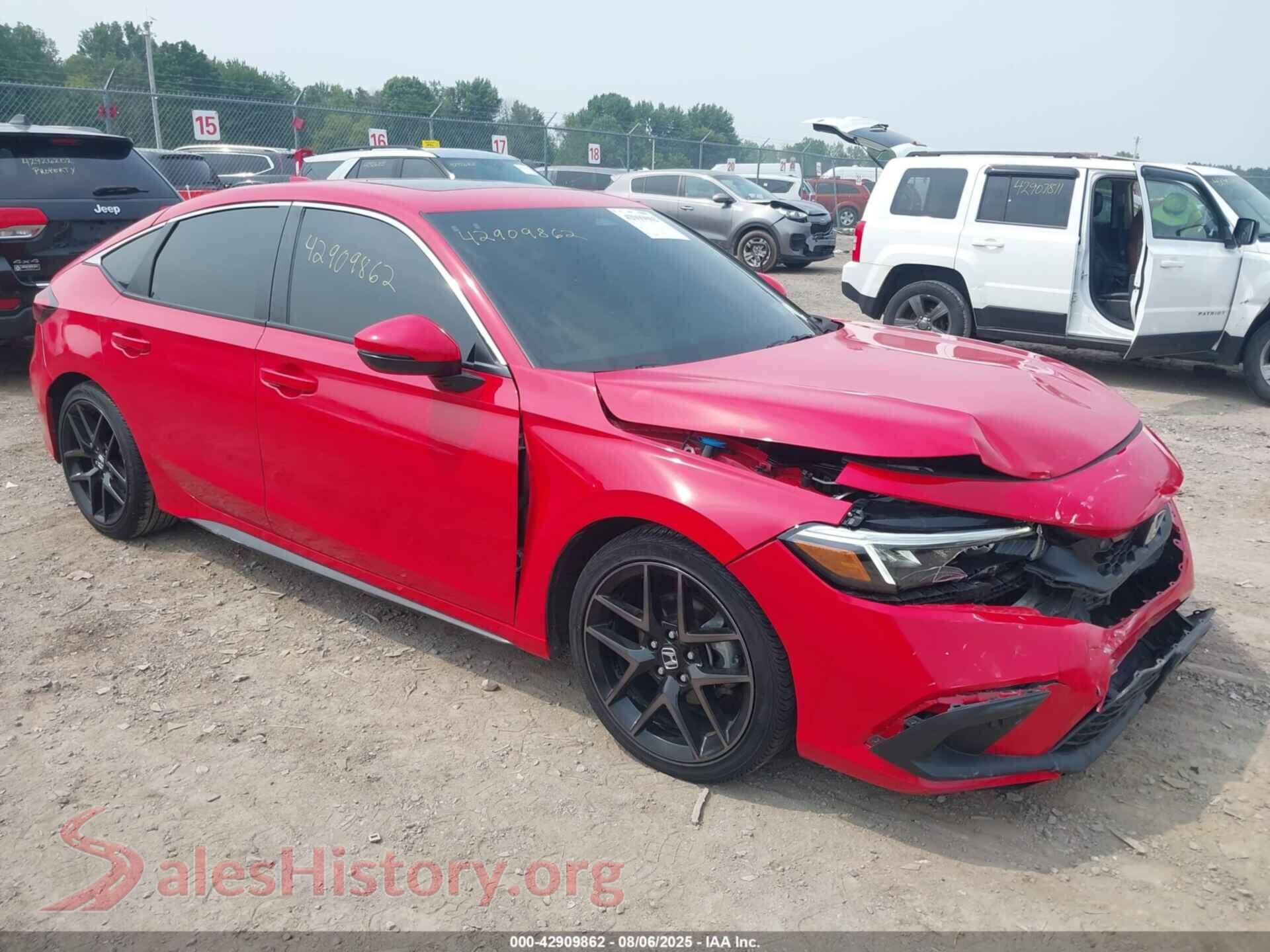 2024 HONDA CIVIC — VIN 19XFL1H80RE030282