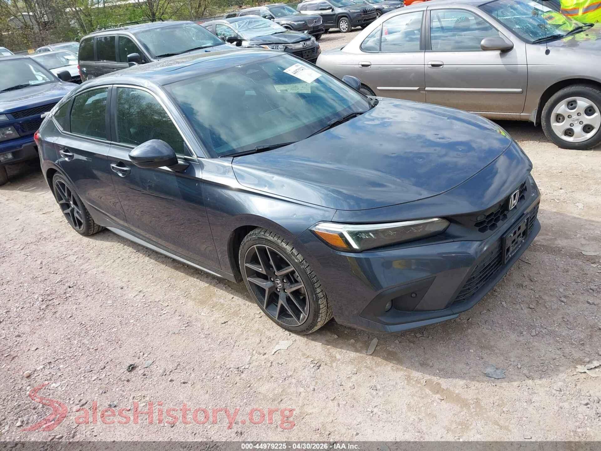 2022 HONDA CIVIC — VIN 19XFL1H85NE015335