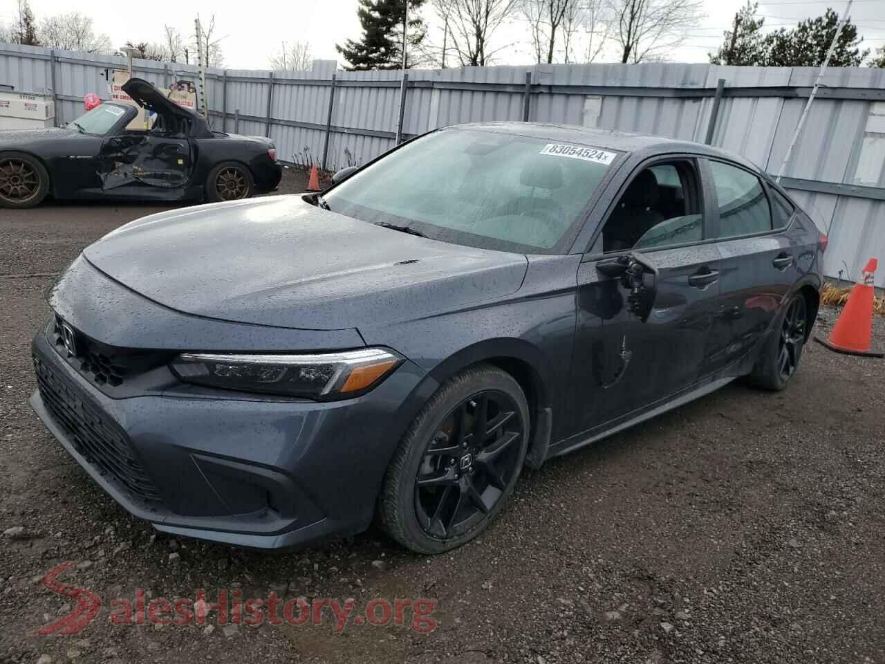 2022 HONDA CIVIC — VIN 19XFL1H88NE400596