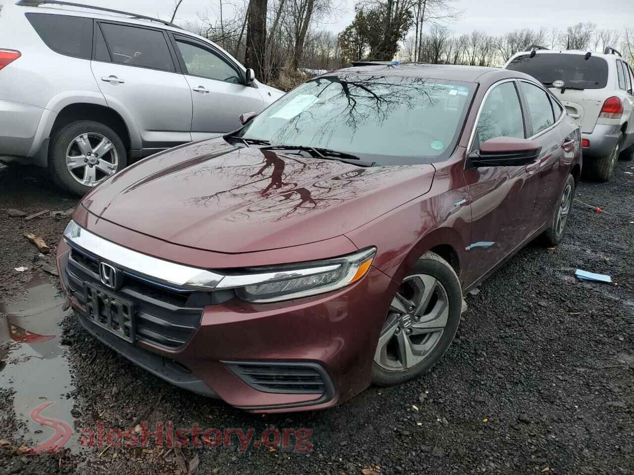 2019 HONDA INSIGHT — VIN 19XZE4F11KE006609