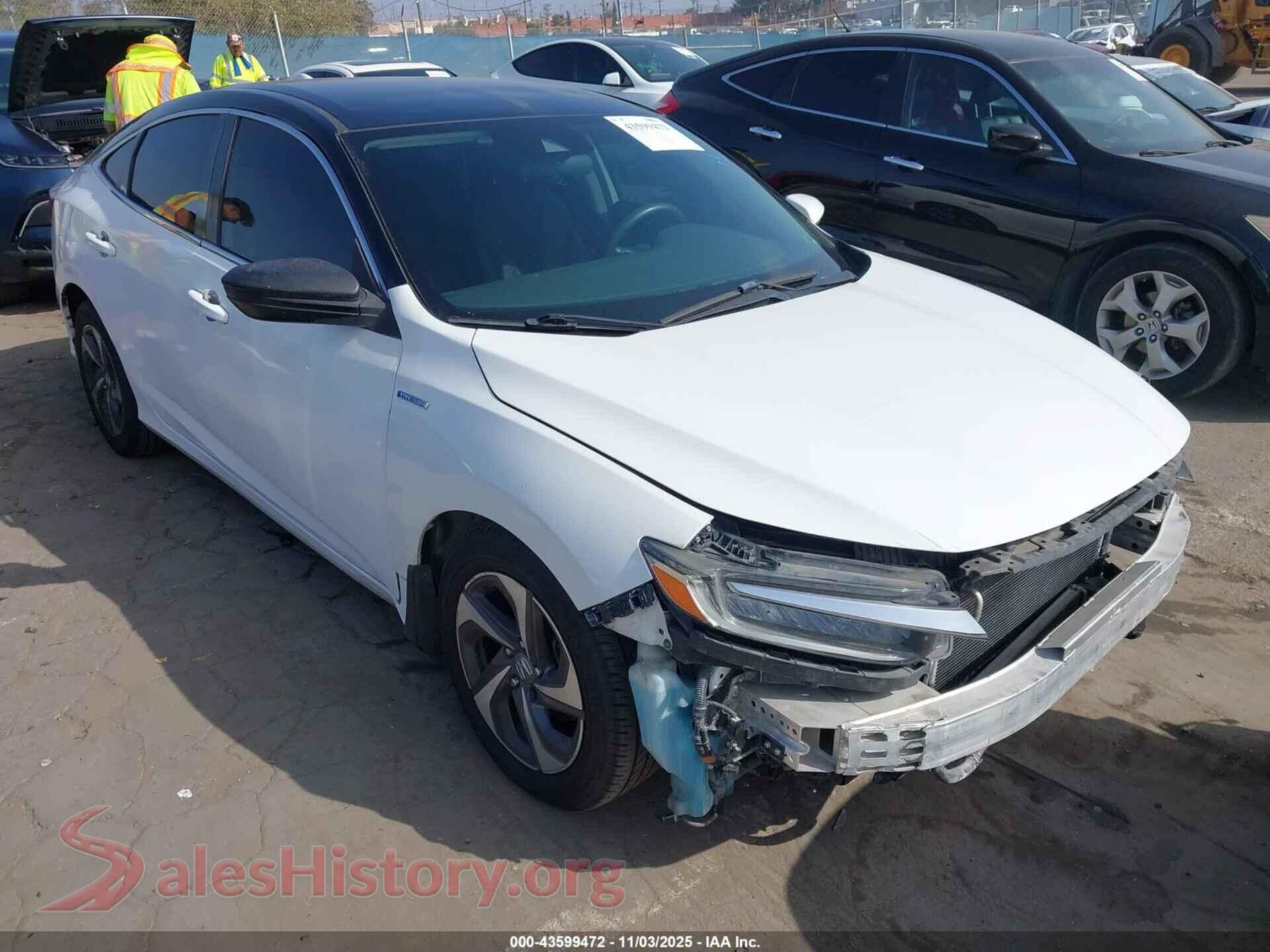 2019 HONDA INSIGHT — VIN 19XZE4F16KE012020