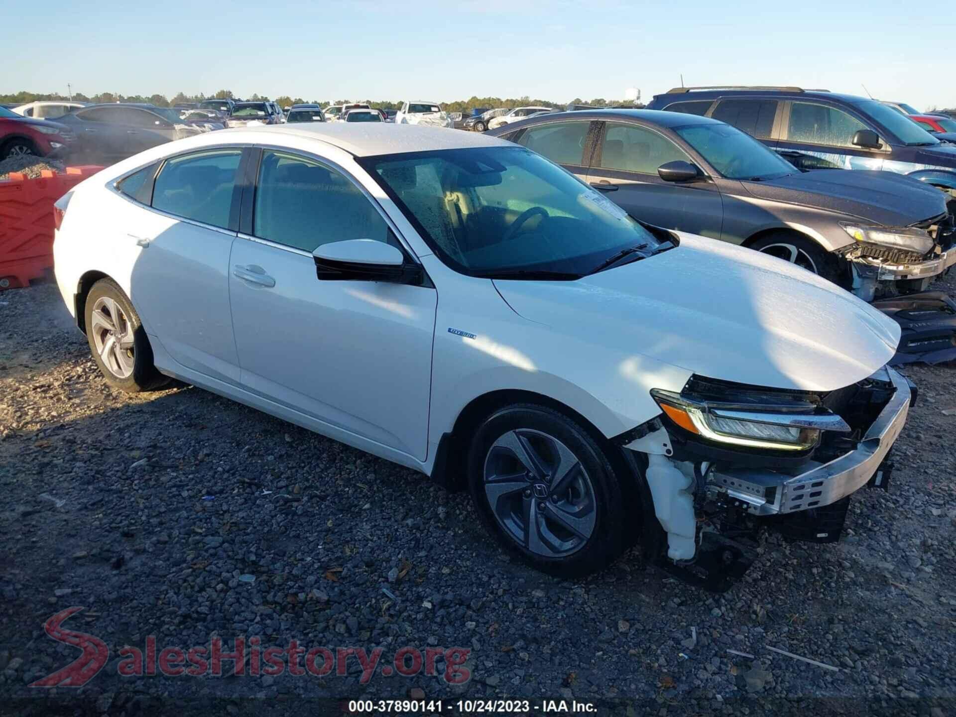2019 HONDA INSIGHT — VIN 19XZE4F50KE004420