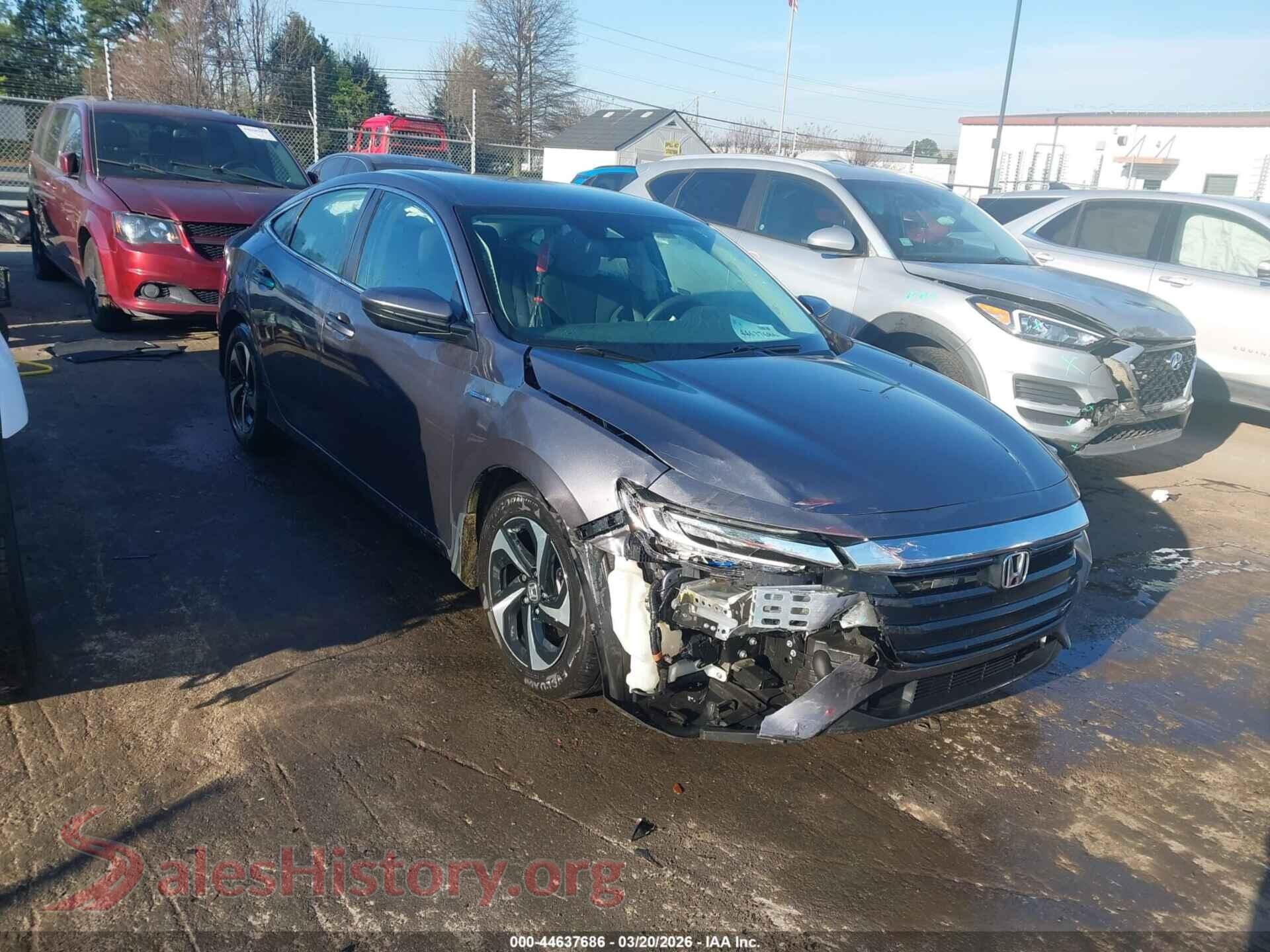 2021 HONDA INSIGHT — VIN 19XZE4F50ME009927