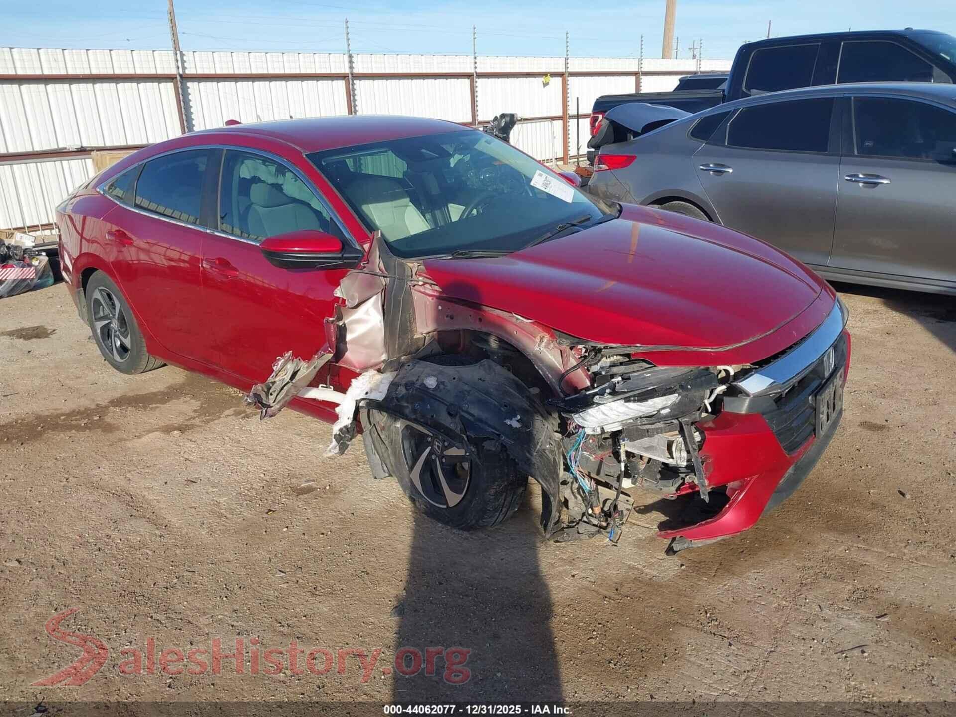 2021 HONDA INSIGHT — VIN 19XZE4F51ME008768
