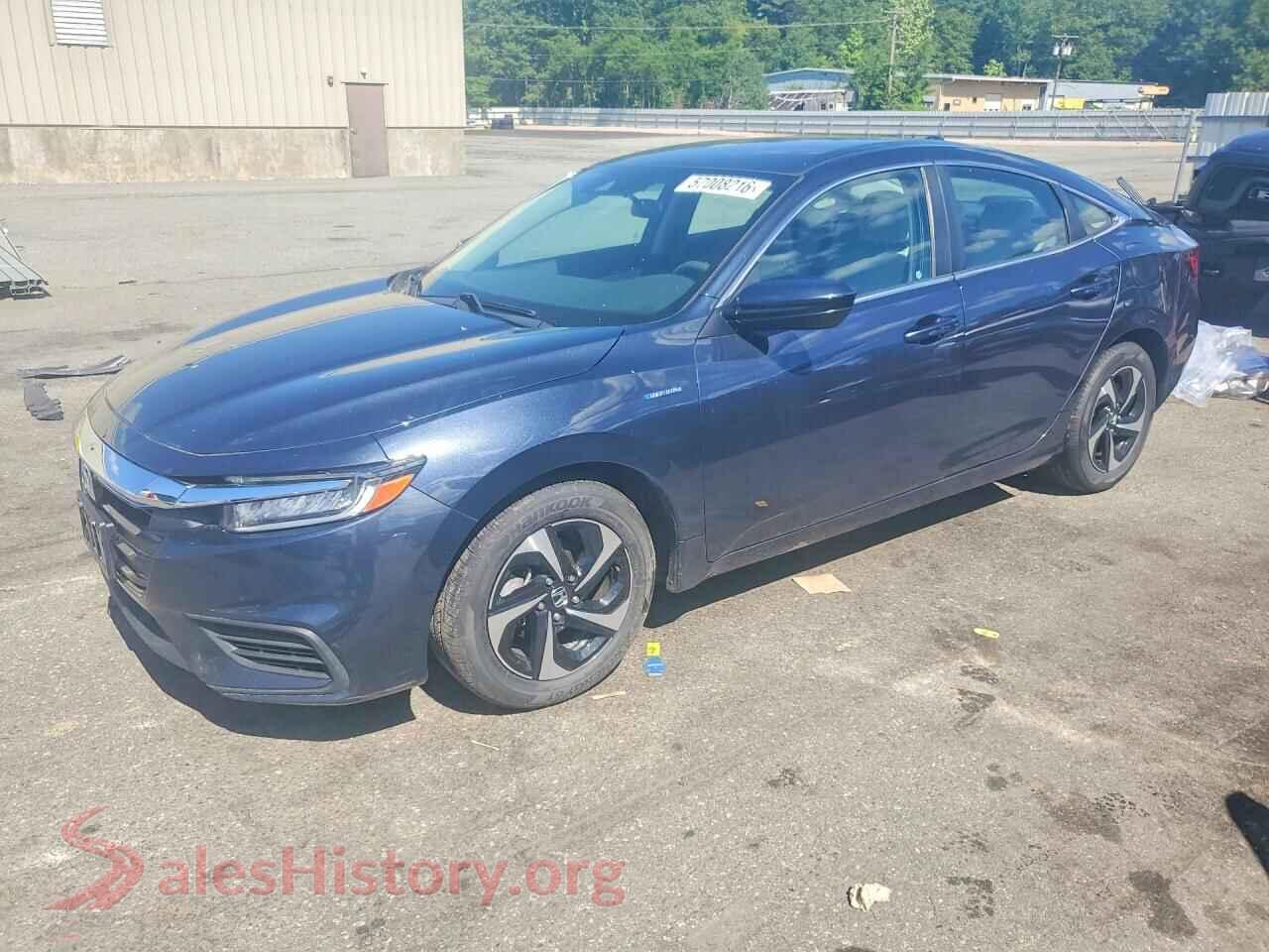 2022 HONDA INSIGHT — VIN 19XZE4F51NE004060