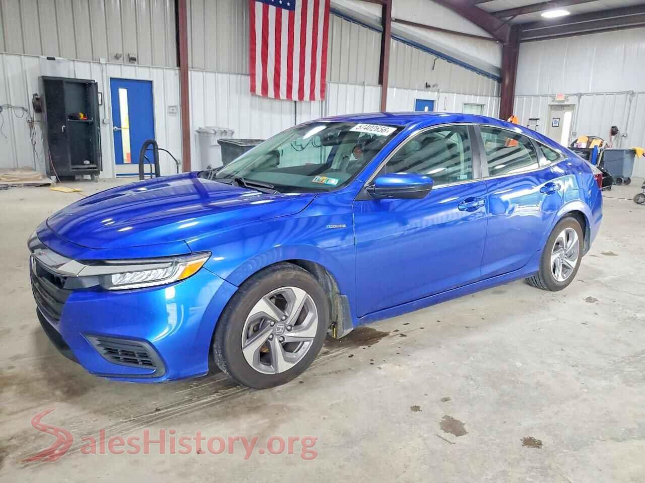 2020 HONDA INSIGHT — VIN 19XZE4F52LE012231