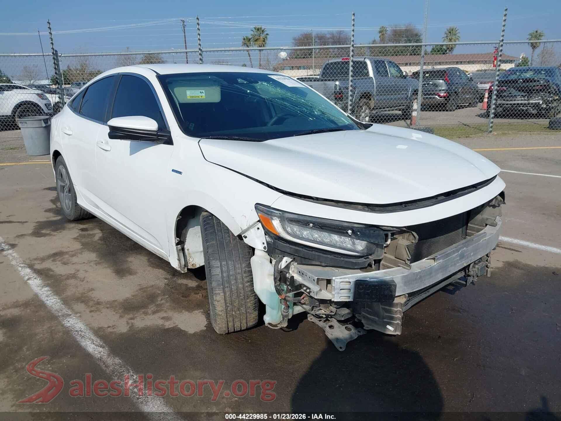 2020 HONDA INSIGHT — VIN 19XZE4F53LE007717
