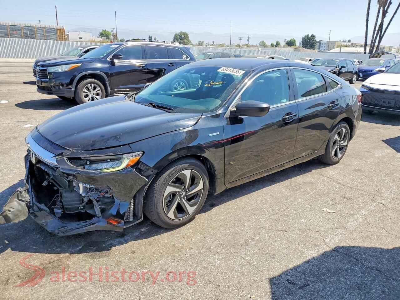 2022 HONDA INSIGHT — VIN 19XZE4F53NE016548