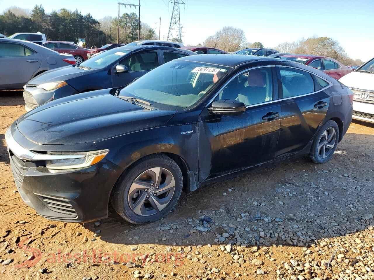 2019 HONDA INSIGHT — VIN 19XZE4F54KE012794
