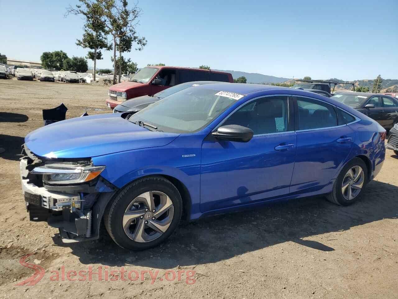 2019 HONDA INSIGHT — VIN 19XZE4F54KE021799