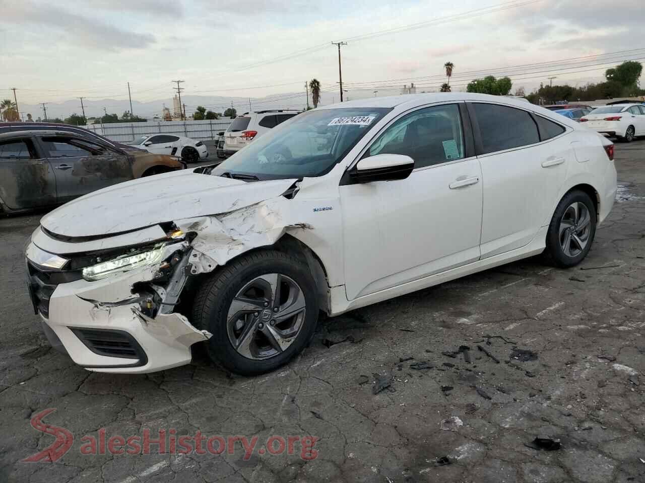 2019 HONDA INSIGHT — VIN 19XZE4F54KE029837