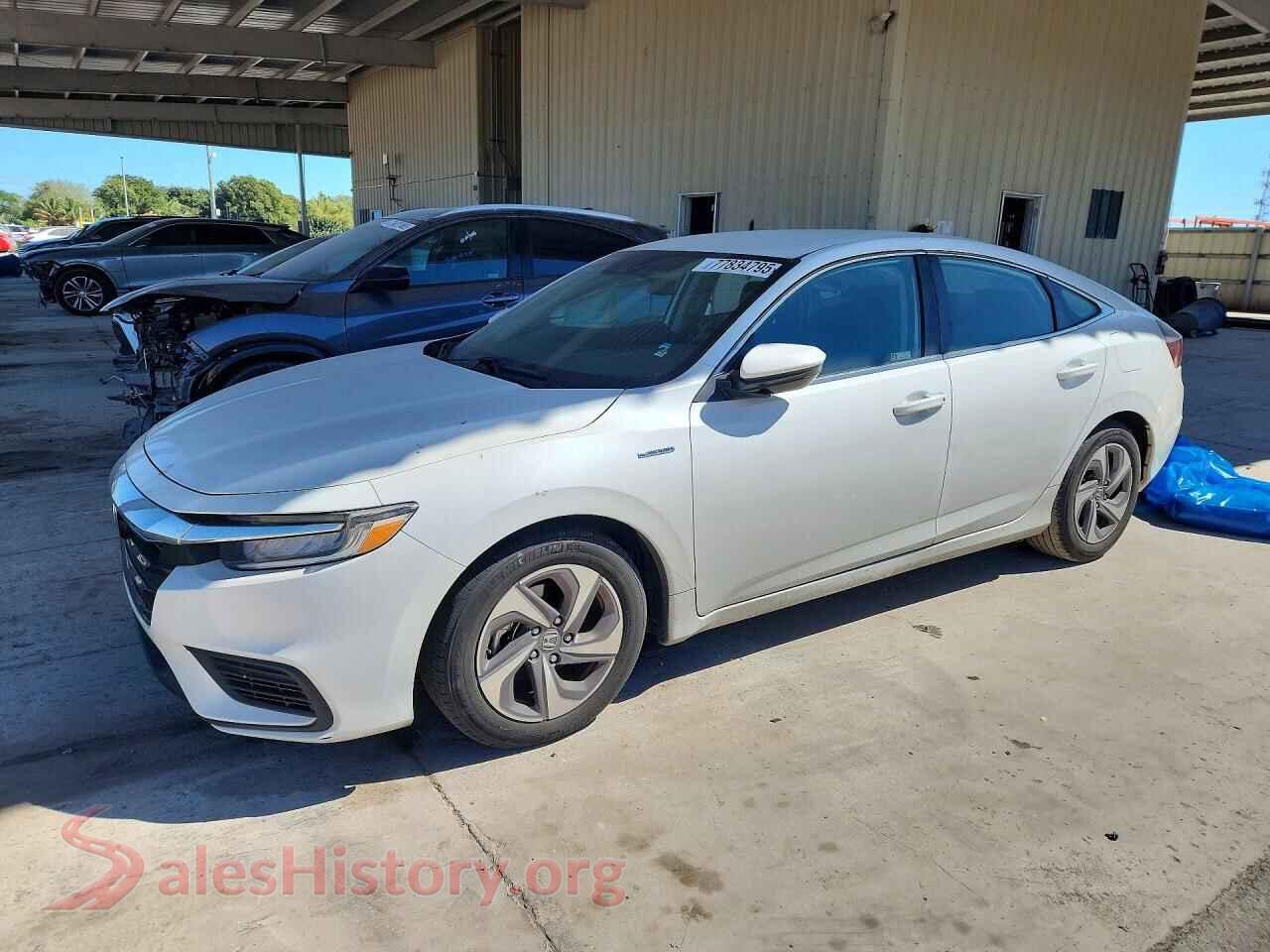 2020 HONDA INSIGHT — VIN 19XZE4F55LE009534