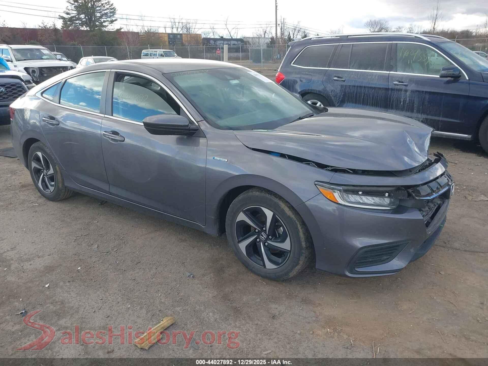 2021 HONDA INSIGHT — VIN 19XZE4F55ME006604