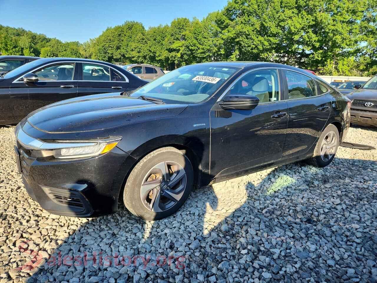 2019 HONDA INSIGHT — VIN 19XZE4F56KE031699