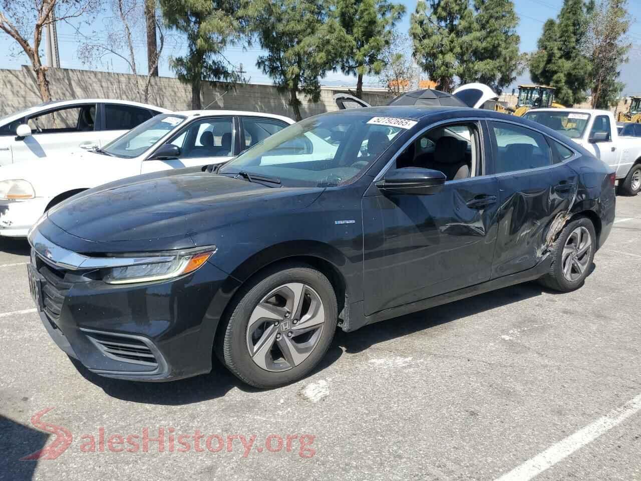 2019 HONDA INSIGHT — VIN 19XZE4F57KE018492