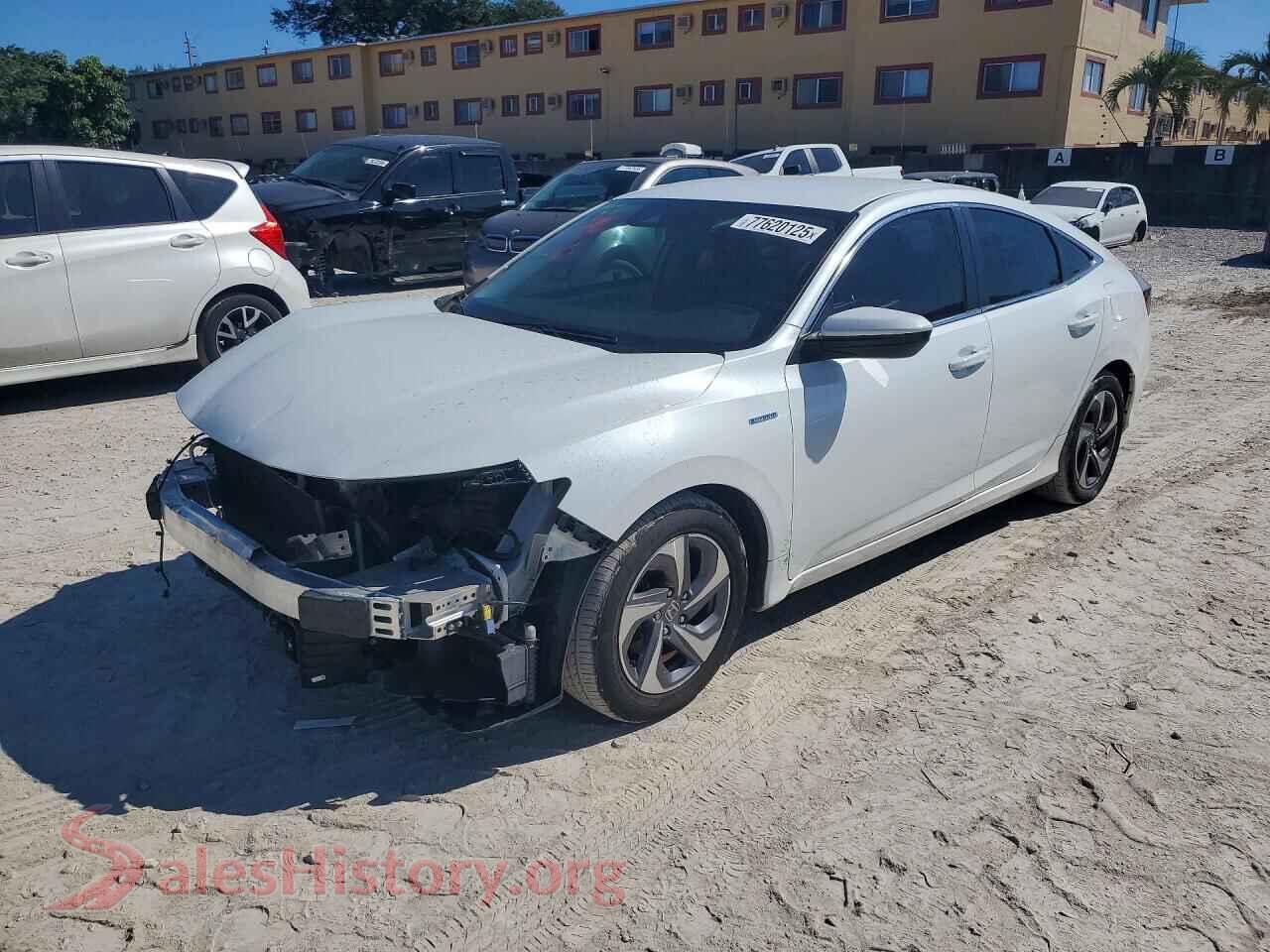 2020 HONDA INSIGHT — VIN 19XZE4F57LE009941