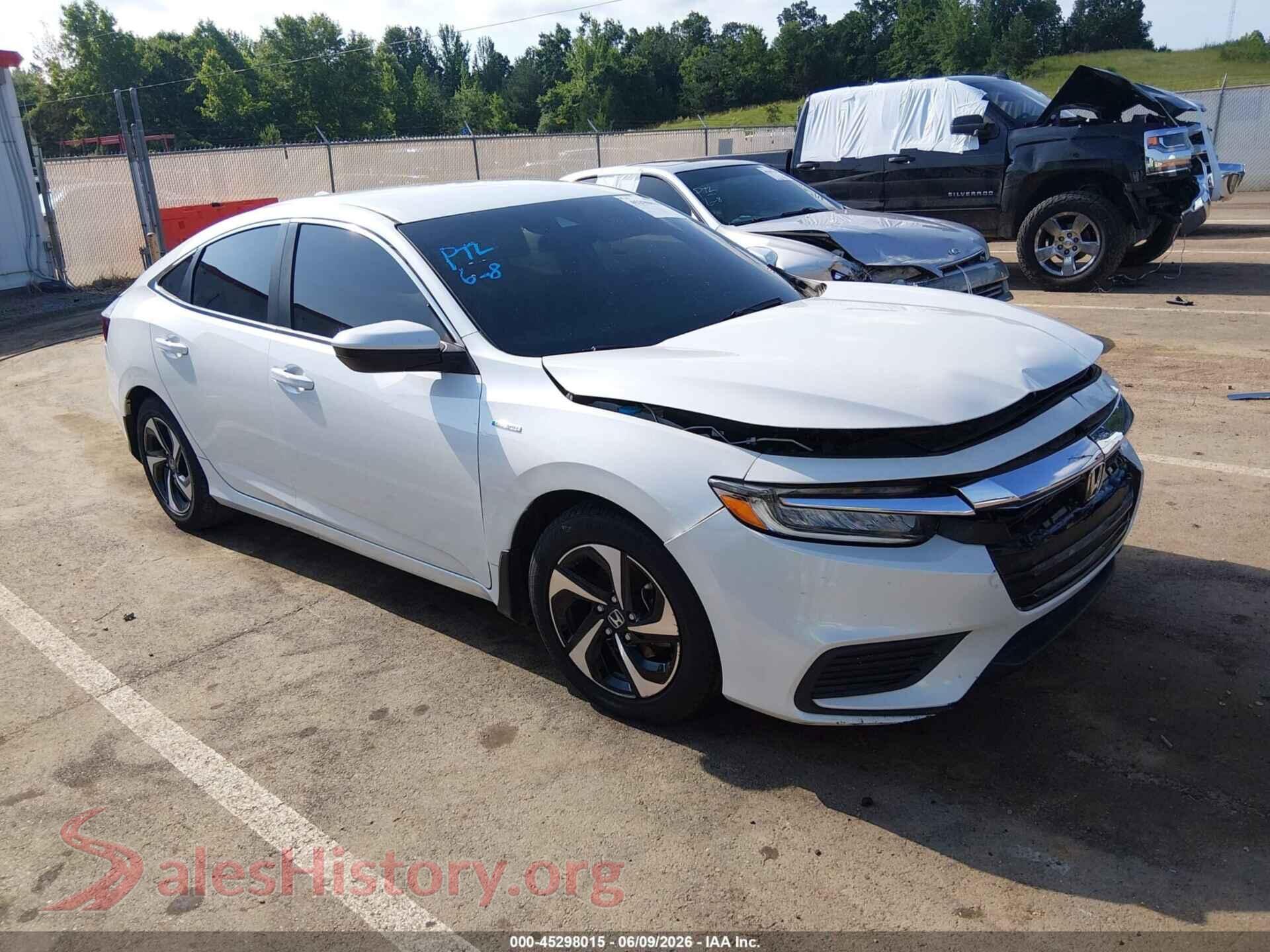 2022 HONDA INSIGHT — VIN 19XZE4F57NE005682