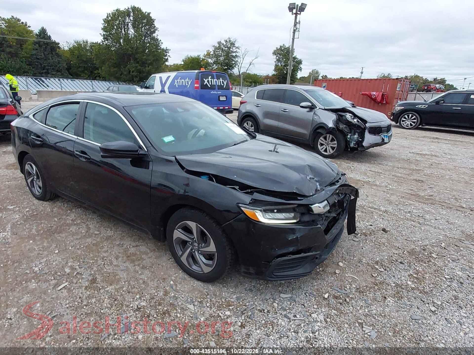 2020 HONDA INSIGHT — VIN 19XZE4F59LE013182