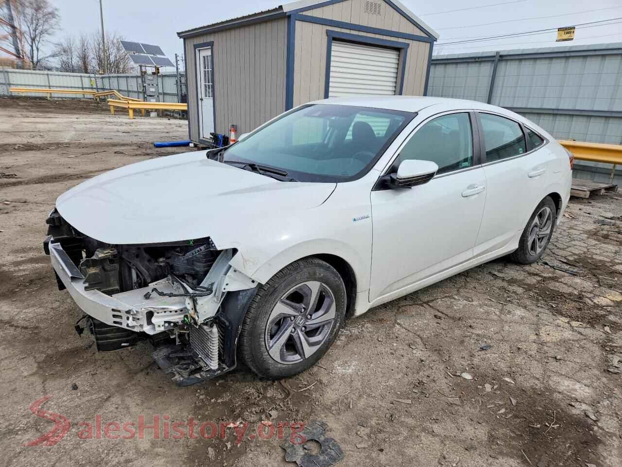 2020 HONDA INSIGHT — VIN 19XZE4F5XLE014051