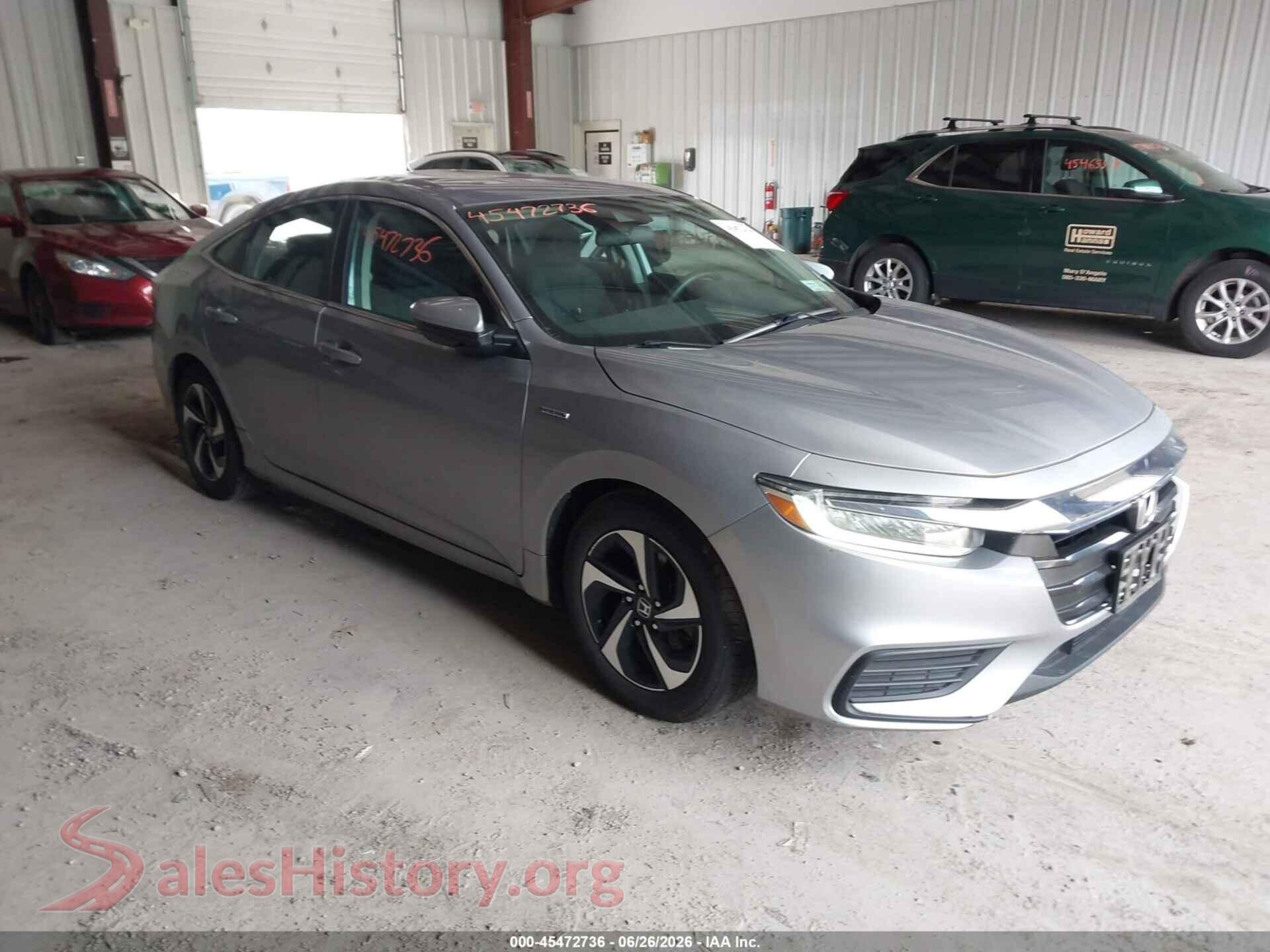 2021 HONDA INSIGHT — VIN 19XZE4F5XME003066