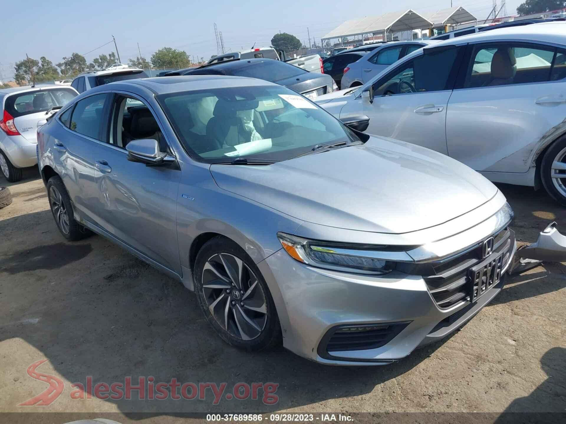 2019 HONDA INSIGHT — VIN 19XZE4F90KE007482