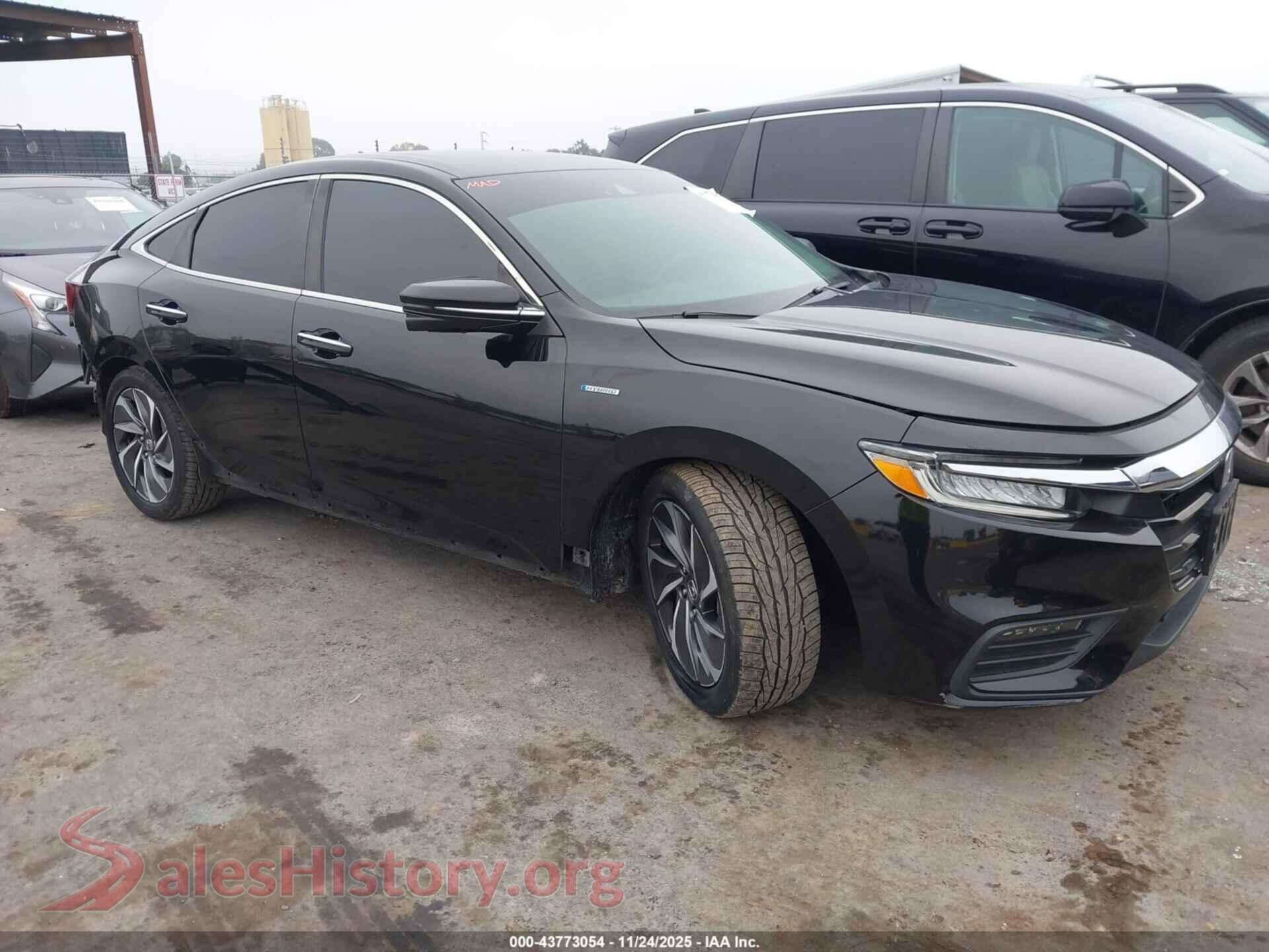 2019 HONDA INSIGHT — VIN 19XZE4F90KE030762