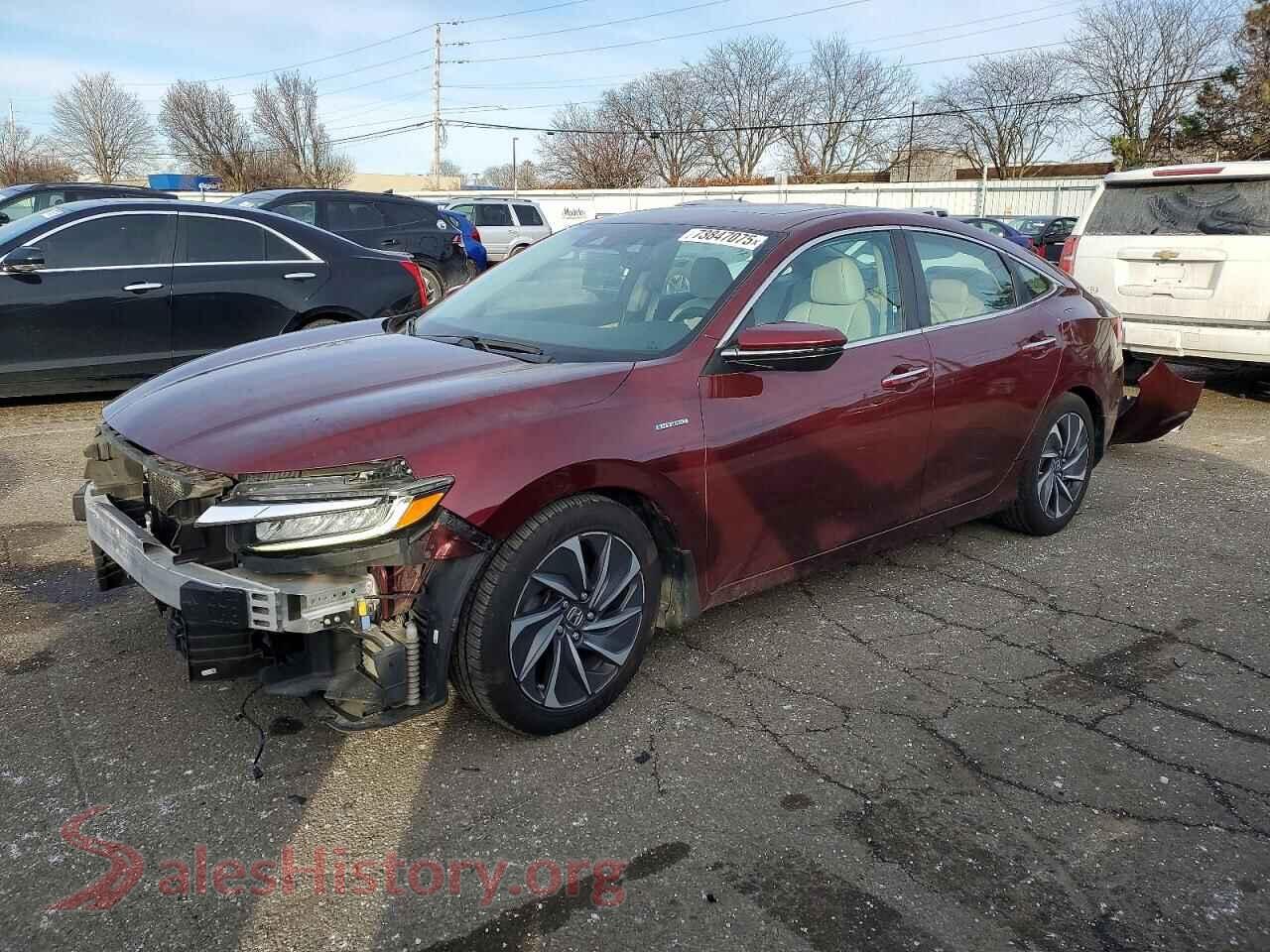 2019 HONDA INSIGHT — VIN 19XZE4F93KE010442