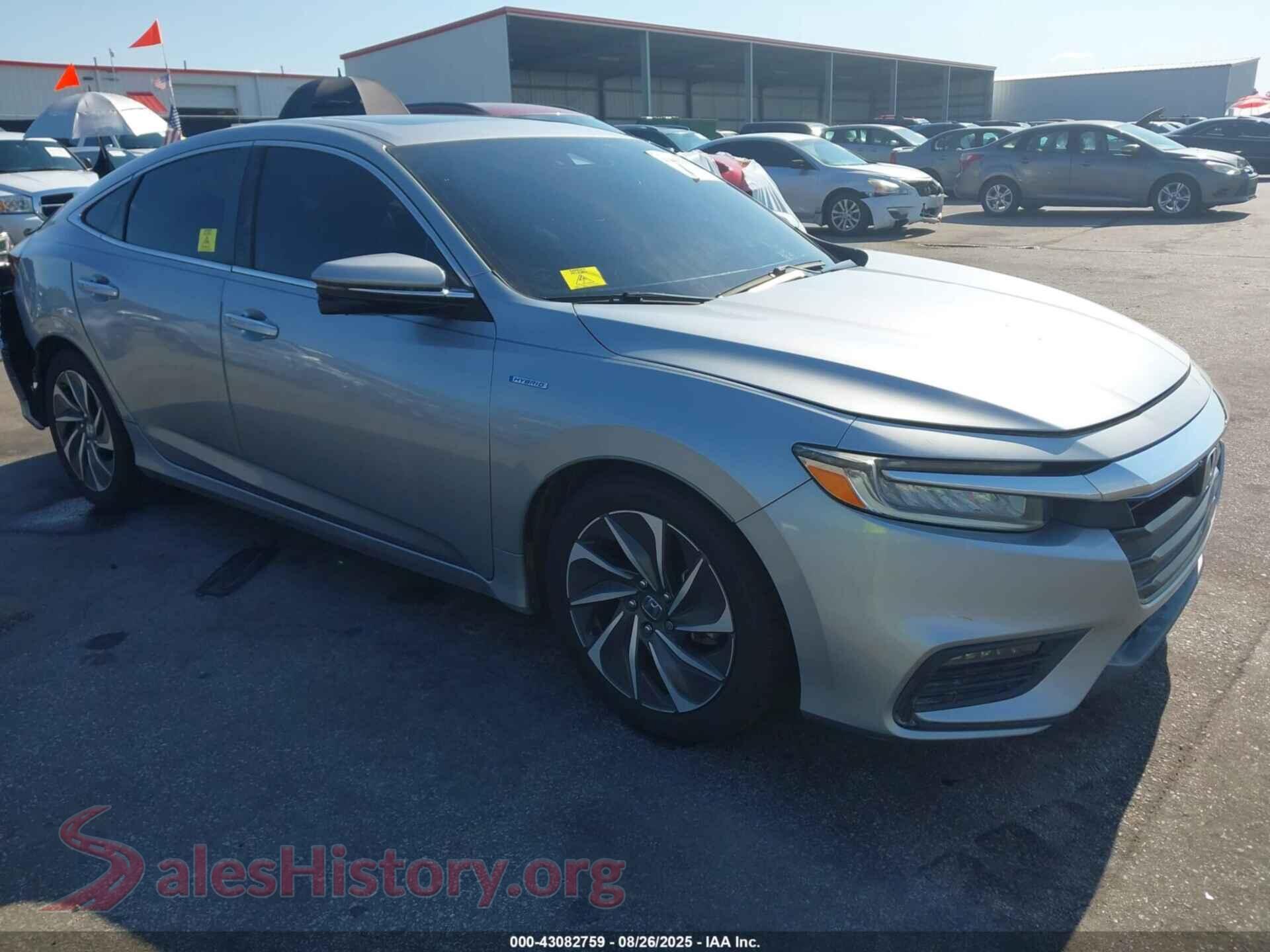 2019 HONDA INSIGHT — VIN 19XZE4F96KE014694
