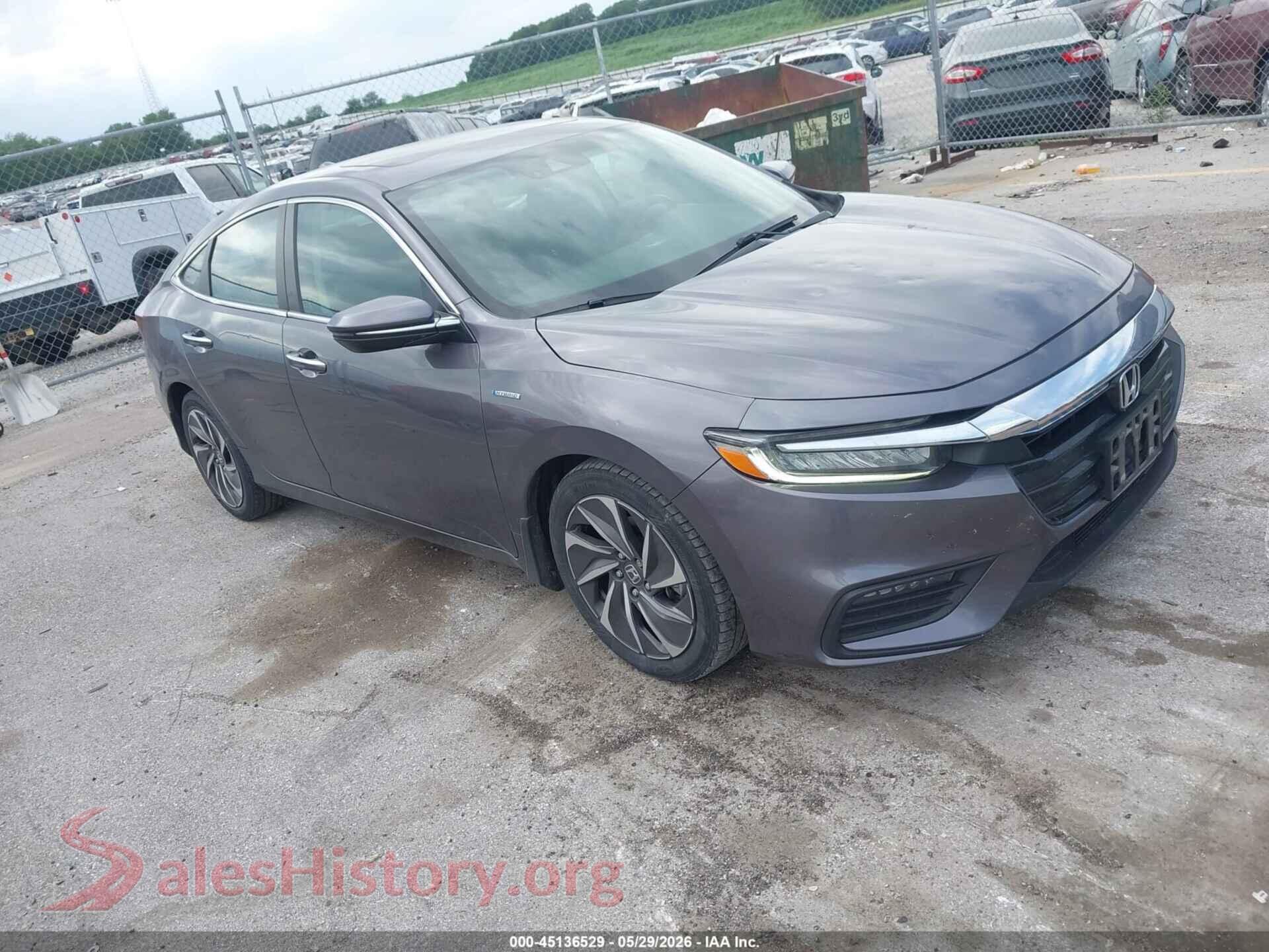 2021 HONDA INSIGHT — VIN 19XZE4F97ME003125