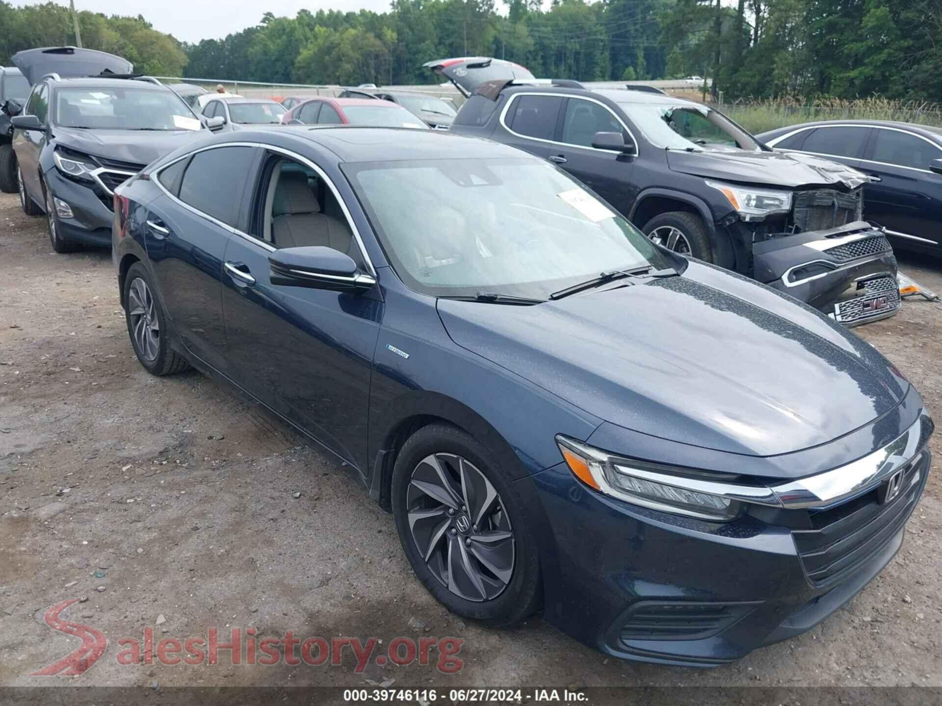 2019 HONDA INSIGHT — VIN 19XZE4F9XKE002502