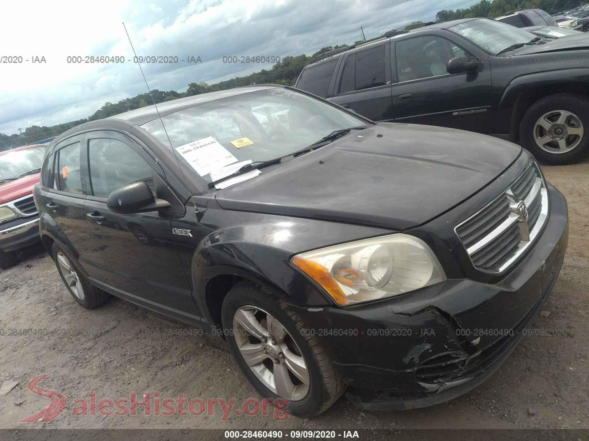 2010 DODGE CALIBER — VIN 1B3CB4HAXAD619423
