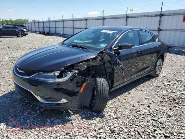 2015 CHRYSLER 200 — VIN 1C3CCCAB4FN751219