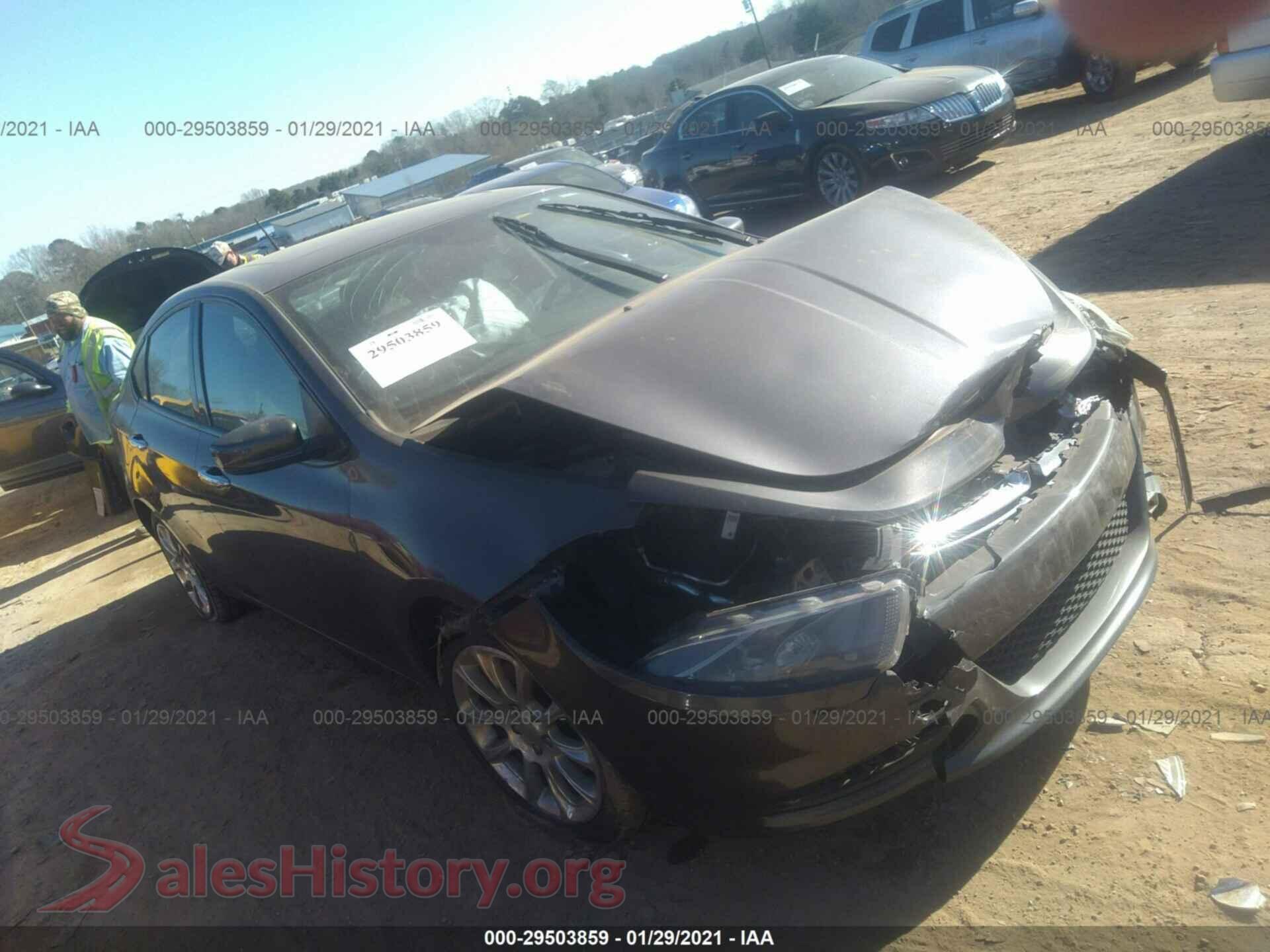 2015 DODGE DART — VIN 1C3CDFCB8FD422749