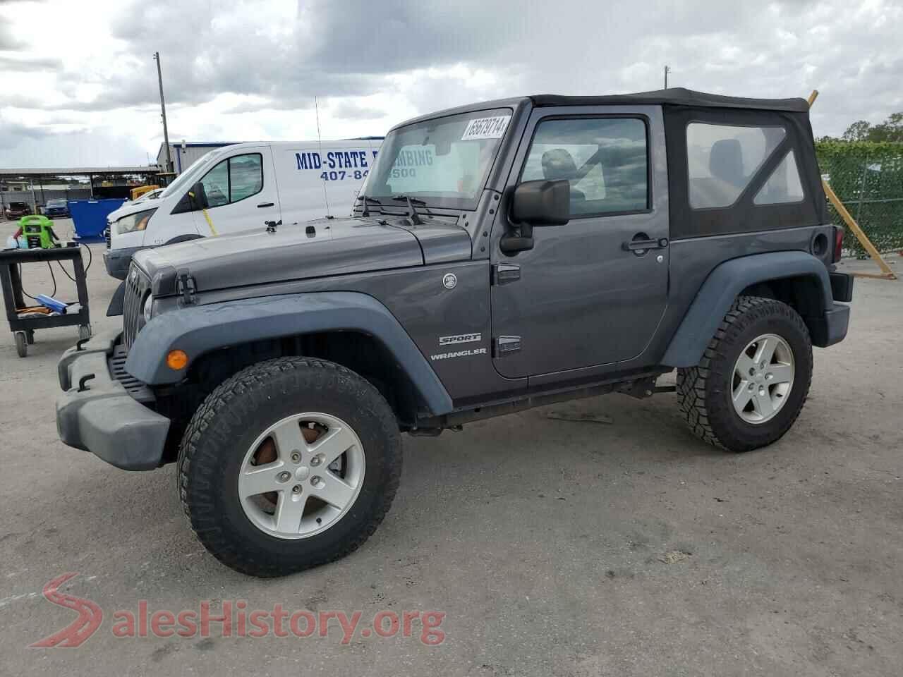 2016 JEEP WRANGLER — VIN 1C4AJWAGXGL325165