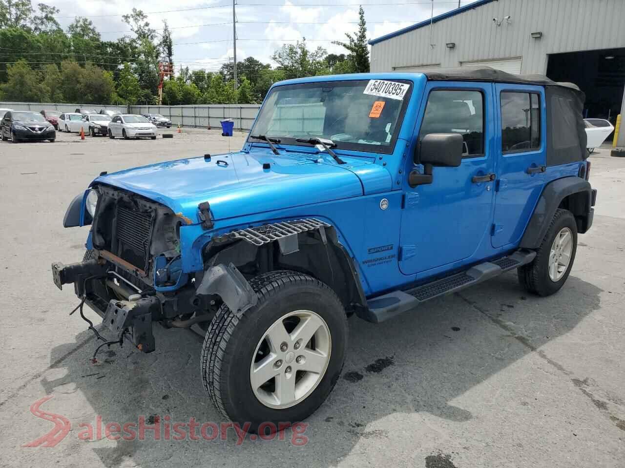 2015 JEEP WRANGLER — VIN 1C4BJWDG4FL611656