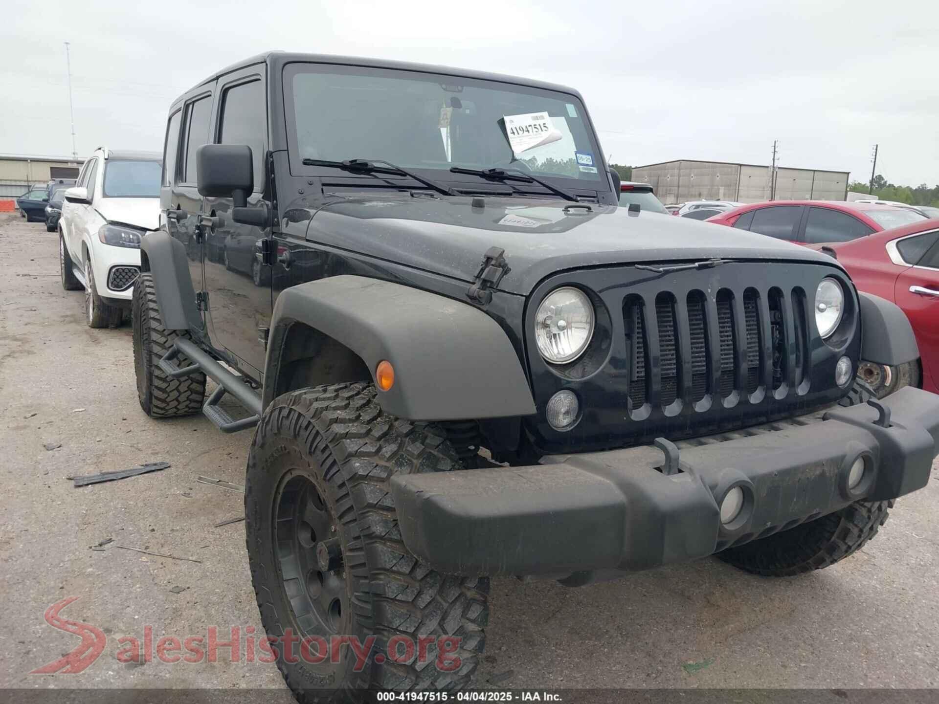 2014 JEEP WRANGLER UNLIMITED — VIN 1C4BJWDG8EL159158