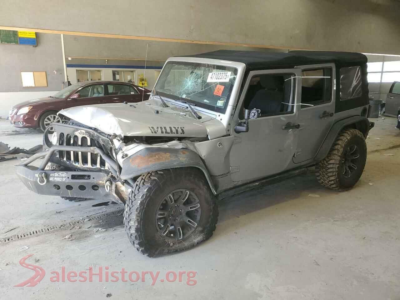 2017 JEEP WRANGLER — VIN 1C4BJWDG8HL742981