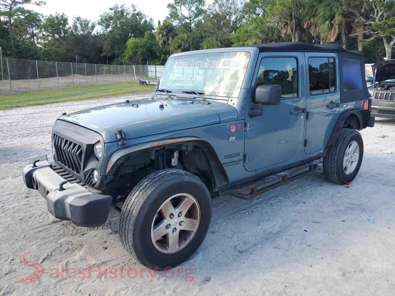 2015 JEEP WRANGLER — VIN 1C4BJWDG9FL734773