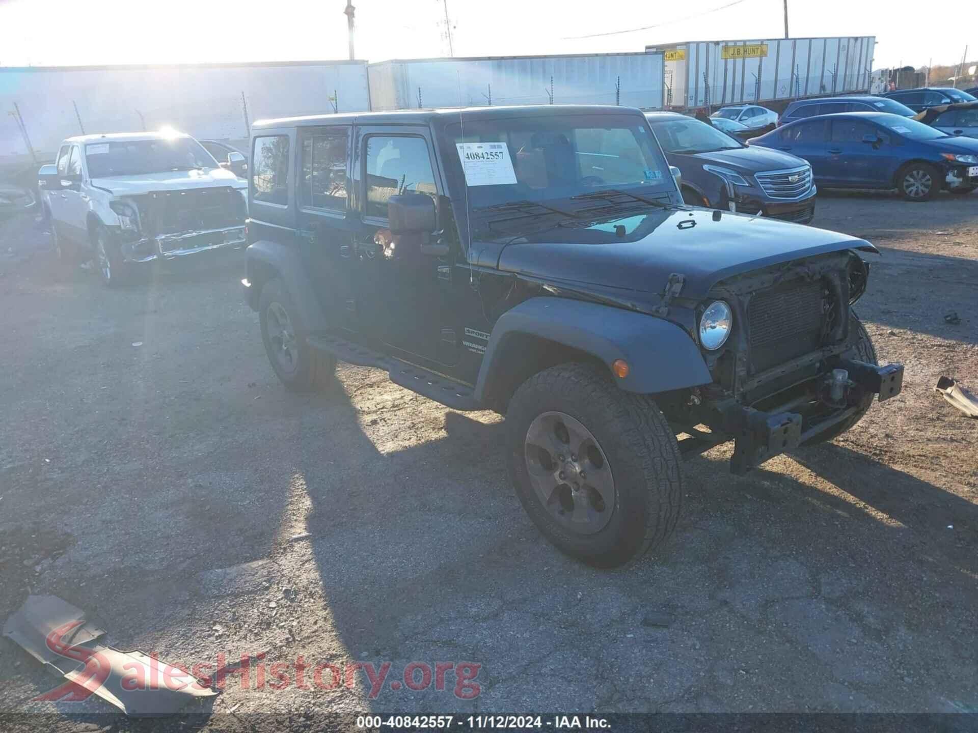 2017 JEEP WRANGLER UNLIMITED — VIN 1C4BJWDGXHL591190