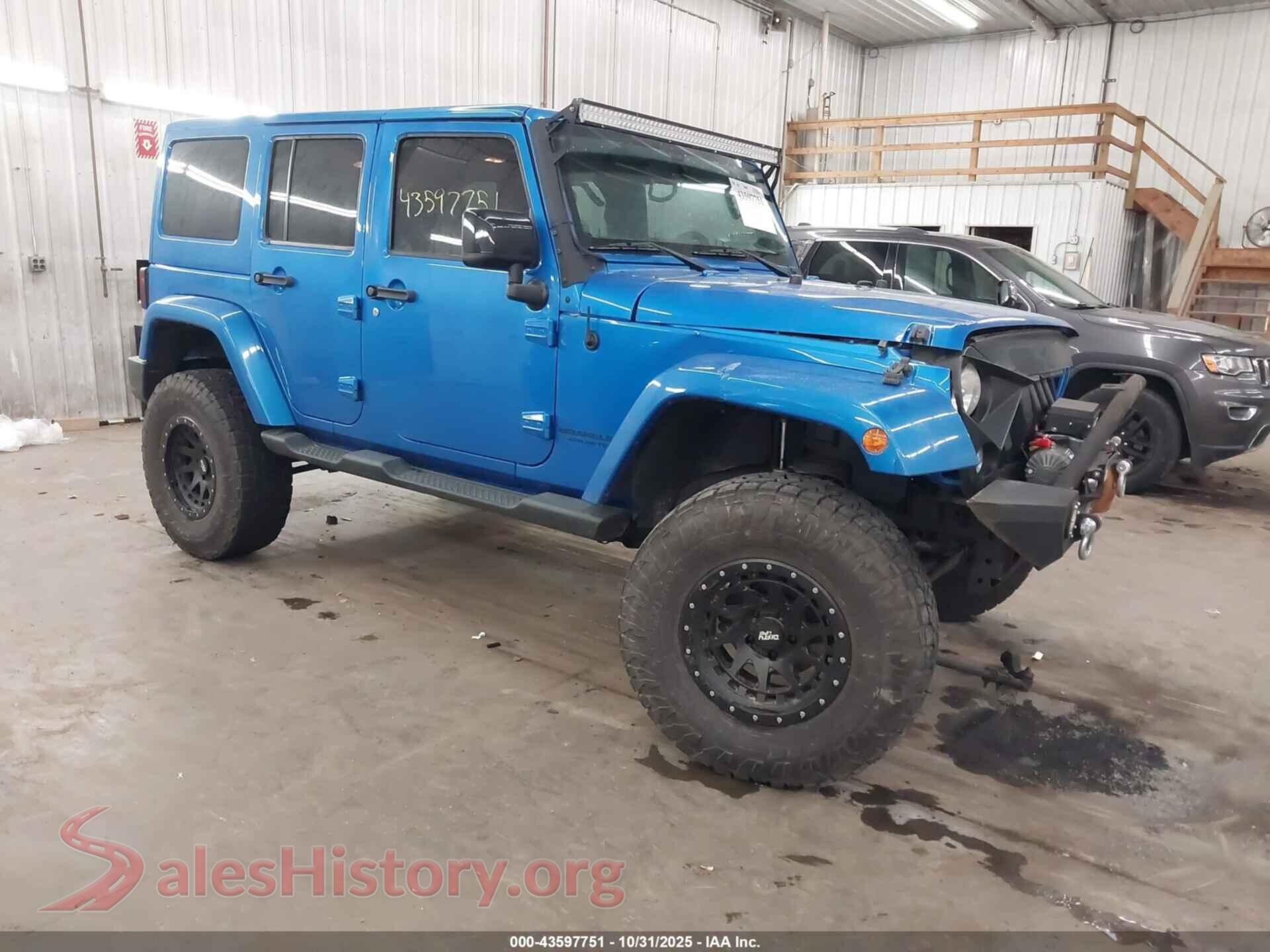 2014 JEEP WRANGLER UNLIMITED — VIN 1C4BJWEG1EL282069