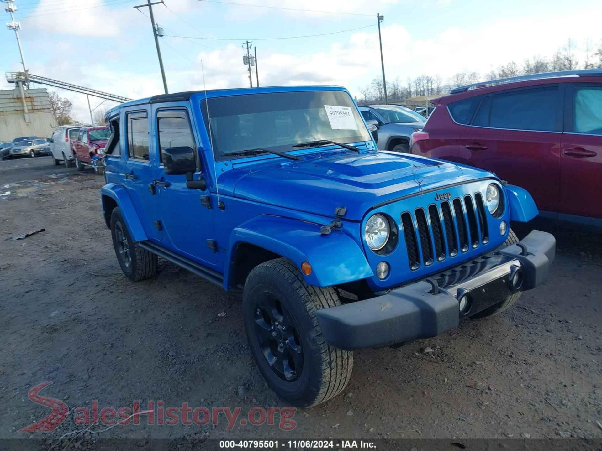 2015 JEEP WRANGLER UNLIMITED — VIN 1C4BJWEG3FL679297