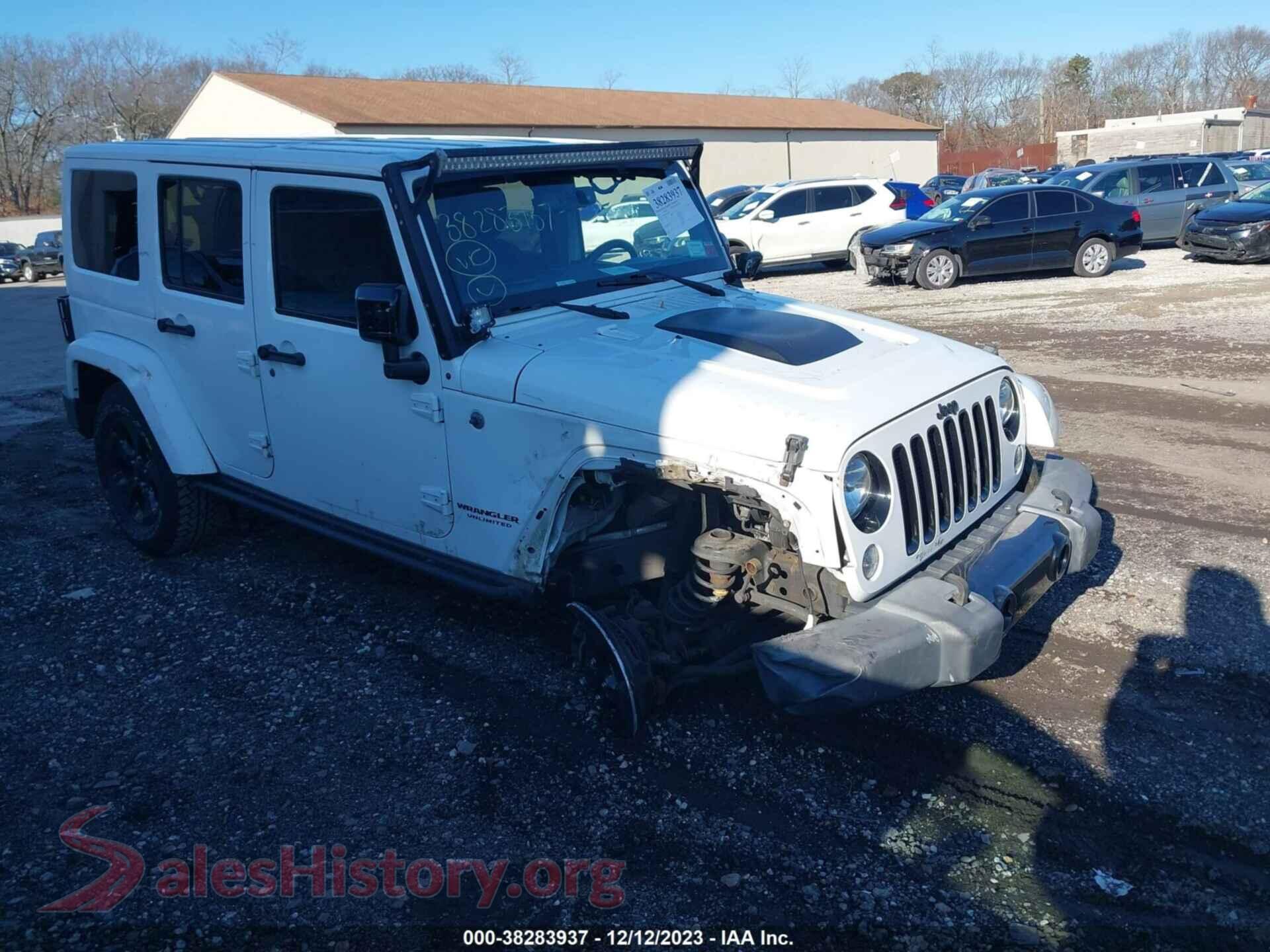 2015 JEEP WRANGLER UNLIMITED — VIN 1C4BJWEGXFL729466