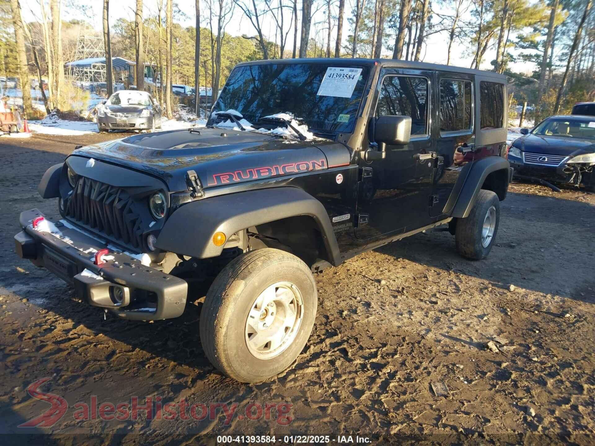 2017 JEEP WRANGLER UNLIMITED — VIN 1C4BJWFG4HL723096